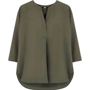 Iniqlo Collar Skipper Blouse